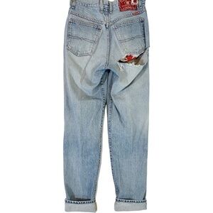 Vintage Lucky Brand 91 High Waist Ass Rip Jeans Sz 30